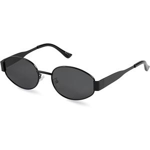 livho 2025 Trendy Oval Sunglasses - Stylish Polarized Shades for Everyday - Retro Metal Frames