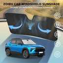 Car Windshield Sun Shade for Chevrolet Trailblazer 2021-2026