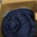 Bedsure Twin/Twin XL Comforter Set - Navy Soft Bedding for All Seasons, Cationic Dyed Bed Set, 2 Pieces, 1 Twin Size Comforter (68"x88") and 1 Pillow Sham (20"x26"+2")