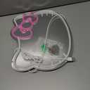 Anime Hello Kit Mirror with Light Neon Signs for Wall Decor, Teen Girl GiftMakeup Mirror neon Sign Room Decor (14.6 * 12.2 inch)