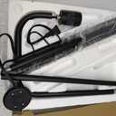 Globe Electric Holden 70" Floor Lamp With In-Line On/Off Foot Switch - Satin Black