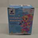 Mini Karaoke Machine for Kids Adults, Portable Bluetooth Speaker with 2 Wireless Karaoke Microphones, 2025 TOP Birthday for Girls 3,4,5,6,7,8+Year Old Toddler Toys Karaoke Player(Blue)