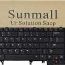 Replacement Keyboard Compatible with Dell Latitude E5520 E5520m E5530 E6520 E6530 E6540 Precision M4600 M4700 M6600 M6700 Laptop US Layout
