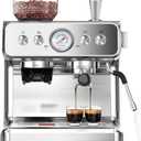 COWSAR 20 Bar Espresso Machine with Grinder & Milk Frother Steam Wand, 58mm Expresso Coffee machines, Commercial Stainless Steel Coffee Maker for Cappuccino and Latte, Perfect for Home Caf-Pro (EXP 08/04/28)