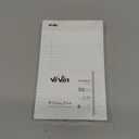 ViVin 5 x 8 Inch Legal Pads, 12 Pack, Narrow Ruled, 50 Sheets Per Writing Pad, Perforated Note Pads Ideal for Home, Office, Business, 600 Sheets, White Paper