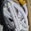 ZENPETIO Double Hanging Egg Chair with Stand, Rattan Wicker Swing with UV Resistant Cushion and Pillow, for Indoor Outdoor Bedroom Patio Hanging Basket Lovers Seat, Black