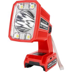 Taingwei LED Flashlight for Craftsman V20 Battery, 18W LED Work Light,LED Battery Light, Flood Light for Camping, Car Repairing, Emergency and Job Site LightingBatteries Not Included