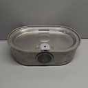 3.4Gal Dog Water Fountain for Large Dogs, 13L Stainless Steel Large Pet Fountain with Deeper & Wider Drinking Area, Automatic Dog Water Bowl Dispenser with Water Window (Silver)