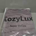 CozyLux Queen Comforter Set Dusty Purple Seersucker 7 Pieces Bed in a Bag Queen Comforter Set with Sheets, Luxury Bedding Sets with Down Alternative Comforter, Sheets, Pillowcases & Shams All Seasons