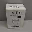 SIUQ 300 Pack 5 oz Paper Cups, White Disposable Paper Cups, Small Bathroom Mouthwash Cups, Hot/Cold Drinking Cup for Bathroom, Home, Party, Office, Picnic, Travel