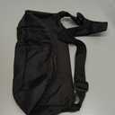 Crossbody Sling Bag for Women Men Trendy, Crescent Bag with Adjustable Strap, 2 Zippers Lightweight