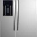 Kenmore 46-51805 Counter-Depth Side Refrigerator/Freezer with Stainless Steel, Water Dispenser, Ice Maker, Quiet and Energy Efficient Inverter Compressor, 36 Inch