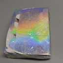 Abeillo 48 Pcs Iridescent Party Favor Boxes Holographic Gable Treat Boxes Rainbow Goodie Box for Candy Snacks Cookie, Shiny Gift Bags for Birthday Wedding Christmas
