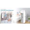 Automatic Foaming Soap Dispenser,3-Level Adjustable Foam, Wall Mount Dispenser,USB Rechargeable,11.8oz/ 350ml,Touchless Hand & Dish Dispenser for Bathroom, Kitchen,Hotel, Restaurant