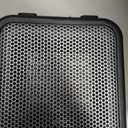 Amazon Basics Ceramic Portable Mini Space Heater for Office Desk, Indoor Use, Fast Heating, Energy Efficient, 500W, With Tip-Over Protection, Lightweight 1.4 lbs, Black, 5.87"D x 3.15"W x 5.95"H