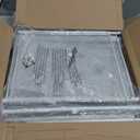 5 Tier Shoe Rack, White Shoe Rack for Front Door Entrance, Metal with Hook and Adjustable Mesh Shelves, Shoe Shelf Organizer for Entryway, Closet and Dorm