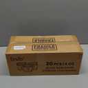 DRKIO 20 Pack Glass Baby Food Storage Containers 4 Oz Baby Food Jars with Lids Baby Food Maker Microwave Dishwasher Freezer Safe 100% Leak-Proof BPA Free