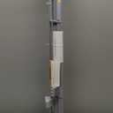 Retractable Baby Gate for Stairs, 55" Wide Mesh Dog Gate Indoor, 34'' Tall Child Gate for Doorways, Hallways, Deck, Indoor Outdoor Pet Baby Safety Essentials for Home, Grey (Gray)