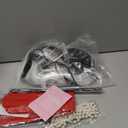 G&T Wig Black and White Wigs for Women's Costume Side Part Half Black Half White Wigs for Halloween Cosplay Party