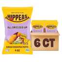 Hippeas Chickpea Puffs, Bohemian BBQ puffs, 4 Ounce (Pack of 6), 4g Protein, 3g Fiber, Vegan, Gluten-Free, Crunchy, Plant Protein Snacks 