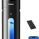 Humidifiers for Bedroom Large Room with 7L/1.85Gal Quiet Humidifiers, Smart App & Remote Control, 4 Mist Levels Cool Mist Humidifier for Home & Office (Charcoal)