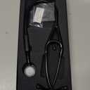 3M Littmann CORE Digital Stethoscope, Our Most Advanced Stethoscope Yet, Up To 40x Amplification, Active Noise Cancellation, In-App Sound Wave Visualization, Black-Finish Chestpiece, 8480