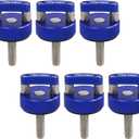 Blue Hard Top Quick Release Bolts Hard Top Thumb Screws Integrated D Ring Compatible for Jeep Wrangler JK 2007-2018 JL 2018-2022 & Gladiator JT