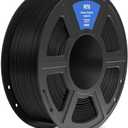 ELEGOO PETG Filament 1.75mm Black 1KG, 3D Printer Filament Dimensional Accuracy +/- 0.02 mm, 1kg Spool(2.2lbs) Fits for Most FDM 3D Printers