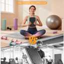 Mini Vibration Plate Machine – Portable, Wireless, Rechargeable Quiet Platefor Vibration Massage, Relaxation & Muscle Stiffness Relief (Gray)