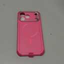 ESR for iPhone 17 Pro Max Case with Stash Stand, 7X Military-Grade Drop Protection with Camera Control, Shock-Absorbing Phone Rugged Cover, Compatible with MagSafe Accessories, Cyber Series, Pink