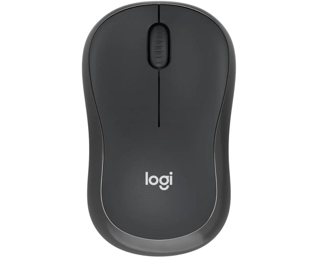 Logitech M240 Silent Bluetooth Mouse, Wireless, Compact, Portable, Smooth Tracking, 18-Month Battery, for Windows, macOS, ChromeOS, Compatible with PC, Mac, Laptop, Tablets - Graphite