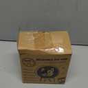 Supet Raised Inflatable Dog Cone Collar to Stop Licking, Soft Dog Cone Alternative After Surgery, Doggie Neck Donut Collar for Small Medium Large Dogs (Donut Light Blue)