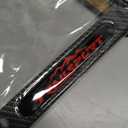 QAMNVCRTY Carbon Fiber License Plate Frame Cover Holder Trailsport for Honda Truck Car Accessories Stainless Steel 1PC, CPK22PW