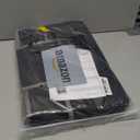 Ytonet Walker Basket with Tray, Detachable Walker Tray for Folding Walkers, Large Capacity Storage Basket with Phone and Crutch Holder, Water-Resistant Non-slip Walkers Accessories for Seniors (Black)