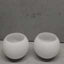 Opal White Frosted Glass Globe Lamp Shades Replacement Lampshade Cover with 1-5/8-inch for Wall Sconce Pendant Lighting G0092