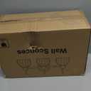 3-Light Bathroom Light Fixtures, 20" Brushed Gold Vanity Lights for Bathroom with Ribbed Clear Tulip Glass Shade, Vintage Wall Vanity Lighting Fixtures Over Mirror for Bathroom Living Room Hallway