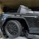 Best Ride On Cars 3 In 1 Mercedes G-Wagon Push Car for Toddlers 1 to 3 Years Old, Kids Outdoor Stroller with Music, Horn Sounds, and Handle, Realistic Driving Experience, Black, Large