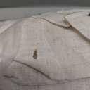 jinchan Small Window Curtains 54 Inch Length Linen Cafe Curtains for Kitchen Bathroom Bordered Floral Embroidered Short Drapes Rustic Farmhouse Light Filtering Curtain Set 2 Panels Green on Beige