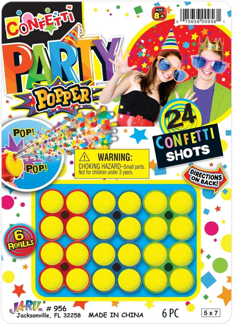 Jacent JA Ru Party Popper 2 Pack