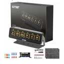 Gang Wireless Switch Panel-Remote Control for 12V/24V Vehicles, Offroad Light Switch Panel for Truck/UTV/ATV/Boat, Dual Power, 4 Lighting Modes, Waterproof & Easy InstallWarranty