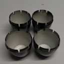 RTRHINOTUNING 2.75" Wheel Center Caps Compatible with 2-3/4" Bore Centerline AutoDrag Dome Center Cap for Rim, OD: 2.85"(72.5 mm) ID: 2.75"(70 mm) 4 PCS Black Hub Caps