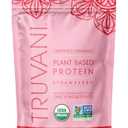 Truvani Organic Plant Based Protein Powder | Strawberry | 20 Servings