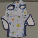 FUAMEY Recovery Suit for Dogs After Surgery,Soft Breathable Dog Bodysuit E-Collar & Cone Alternative Surgical Suit,Male Female Dog Neuter Spay Suits Anti Licking Wounds Onesie Blue Boat M (M(Back:13.4-16.1in,WT:14-25lbs))