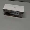 Netzu Loud Alarm Clock for Heavy Sleepers, Plug-in Alarm Clocks with Bed Shaker, 5 Dimmers, 2 Alarms, 4 Volumes and Snooze for Bedrooms Hearing Impaired Deaf Adult (Black and White)