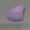 TECKNET Ergonomic Mouse Wireless, Rechargeable Mouse Silent for Carpal Tunnel Right Hand, 2.4GHz USB Vertical Mouse Wireless for Laptop, 5 Adjustable 4800 DPI, Computer, MacBook, Desktop (Purple)