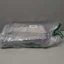 Onlyeasy Large Under Bed Shoe Organizer (6 to 12 Pairs x 2) - Underbed Shoes Closet Storage Solution with Metal Zipper and 2 Handles, Breathable, 29.3"x23.6"x5.9", Linen-like Grey