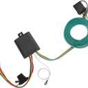 Trailer Hitch Harness Compatible with Honda Accord/Pilot/Element/Odyssey/CR-V Prelude Acura Integra TL/RL/CL/MDX; Isuzu Oasis