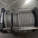 VEVOR Electric Winch, 18,000 lb Truck Trailer Jeep Winch, 12V DC 7/16 in x 85 ft Steel Cable Roller Fairlead Wireless & Wired Remote Control, IP55 Waterproof Towing for Off Road SUV Jeep Truck Trailer