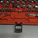 Egofine 34 Pieces 3/8 inch Drive Socket Ratchet Wrench Set, with Socket Set Metric/SAE and Extension Bar for Auto Repairing and Household, with Storage Case Not complect