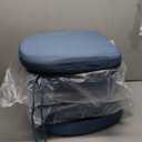 Dining Chair Cushions Set of 6 Memory Foam Chair Cushion, Comfortable Dining Chair Pad Removable Slip Resistant Kitchen Chair Seat Cushion (6 Piece, Blue) (6 Count (Pack of 1))